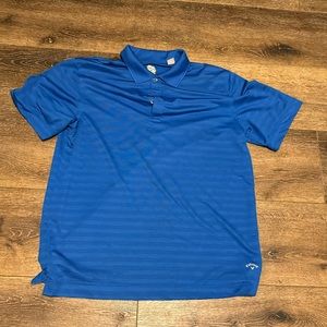 Callaway blue polo large‎